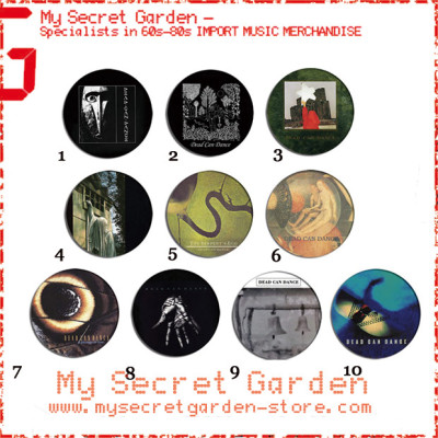 Dead Can Dance - Spleen And Ideal, The Serpent's Egg Album Pinback Button Badge Set ( or Hair Ties / 4.4 cm Badge / Magnet / Keychain Set )